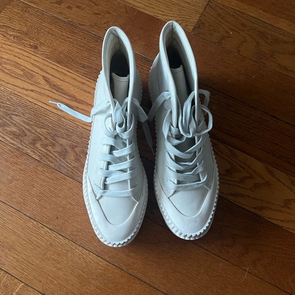 Dolce Vita white high tops. Only worn around the house once! - Picture 2 of 4